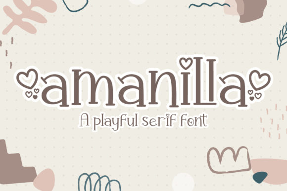 Amanilla: A Romantic Serif Font