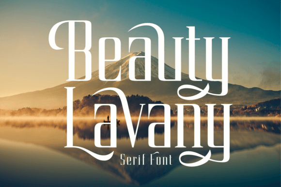 Beauty Lavany: A Serif Font for Elegant Web Design