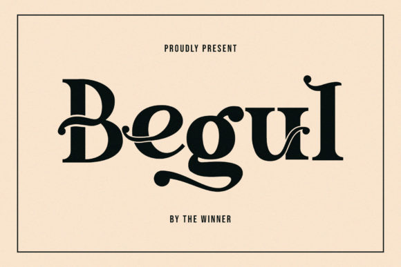 Begul: A Serif Font for Business Branding