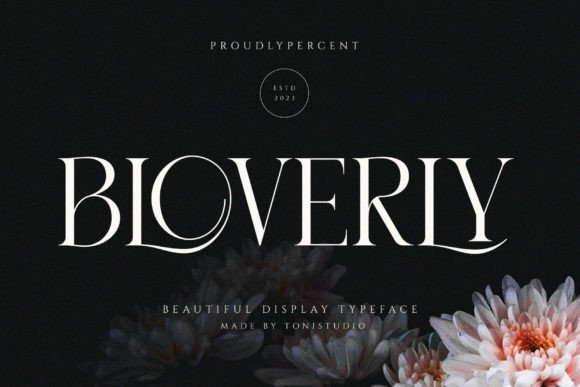 Bloverly: A Serif Font for Elegant Design