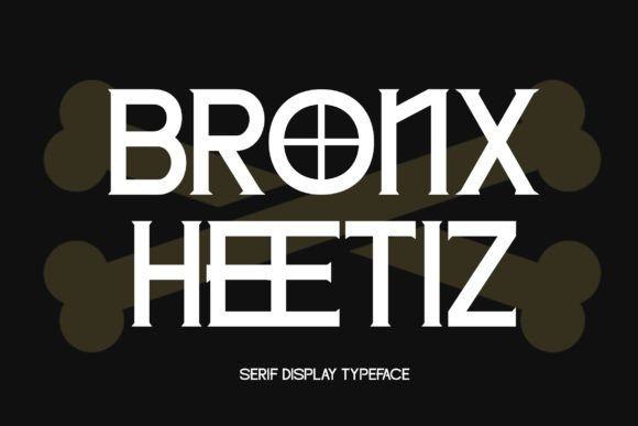 Bronxheetiz: A Serif Font for Elegant Design