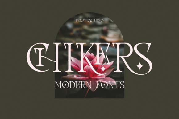 Chikers: A Bold Serif Font for Web Design