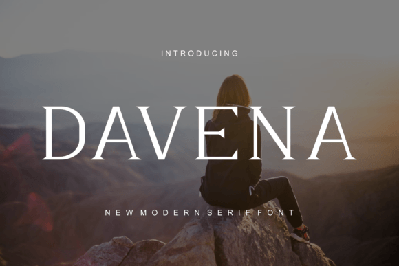 Davena: A Stylish Serif Font for Business
