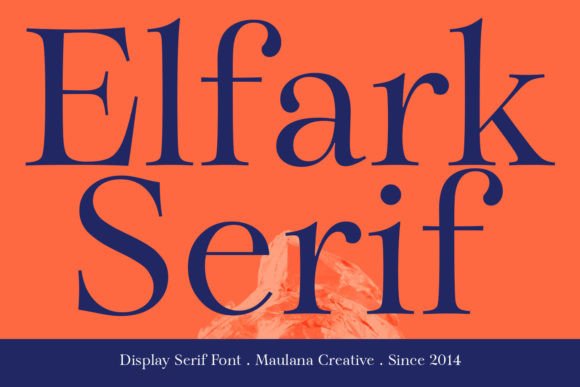 Elfark: A Serif Font for Real-World Design