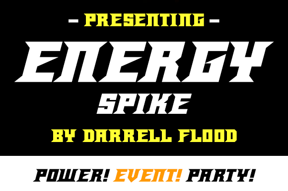Energy Spike: A Bold Font for Business