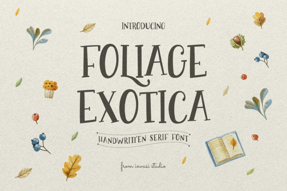 Foliage Exotica Font Review
