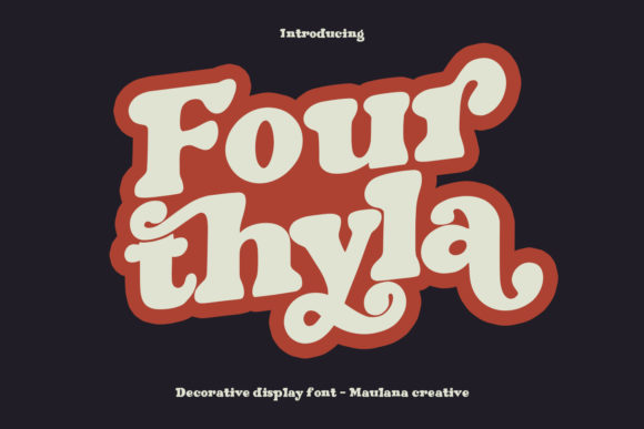 Fourthyla: A Joyful Serif for Creative Projects