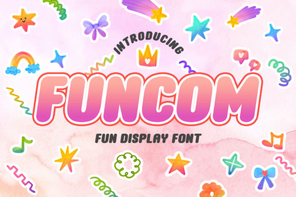 Funcom: A Fun Font for Business Magic