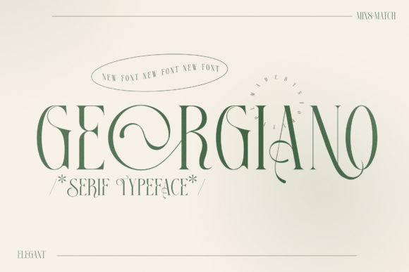 Georgiano: A Stylish Serif Font