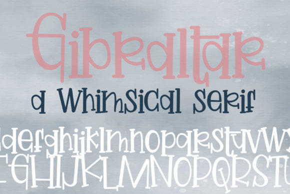Gibraltar Font for Web Design
