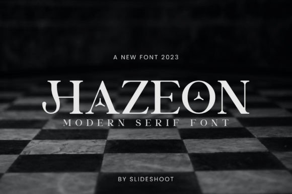 Hazeon: A Serif Font for Polished Branding