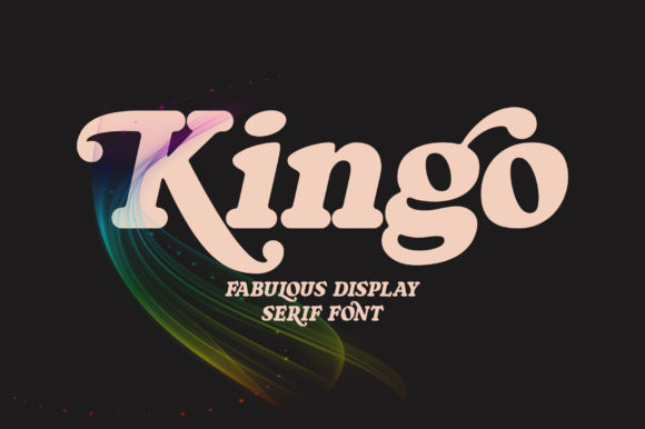 Kingo: A Stylish Serif Font for Business