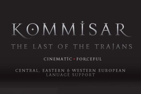 Kommisar: A Font That Speaks Clearly