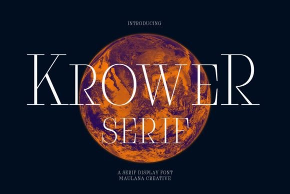 Krower: A Serif Font for Business Branding