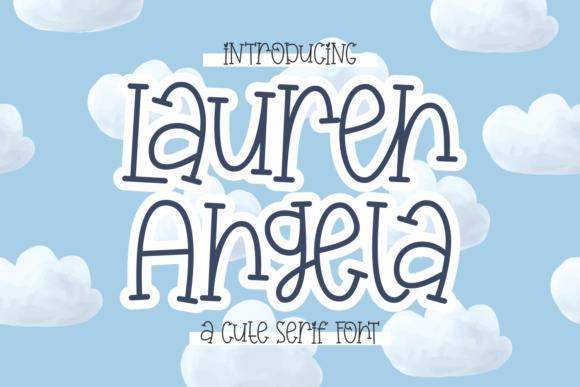 Lauren Angela: A Playful Serif for Creative Projects