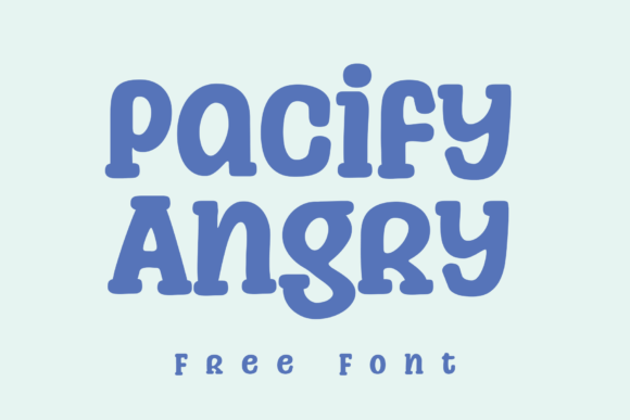 Pacify Angry: A Playful Font for Business
