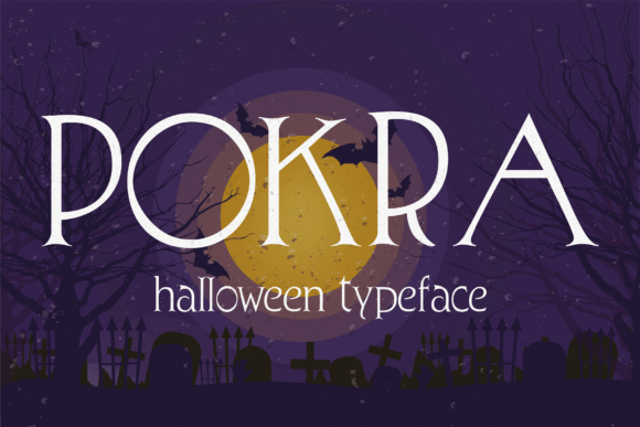Pokra: Whimsical Halloween Font