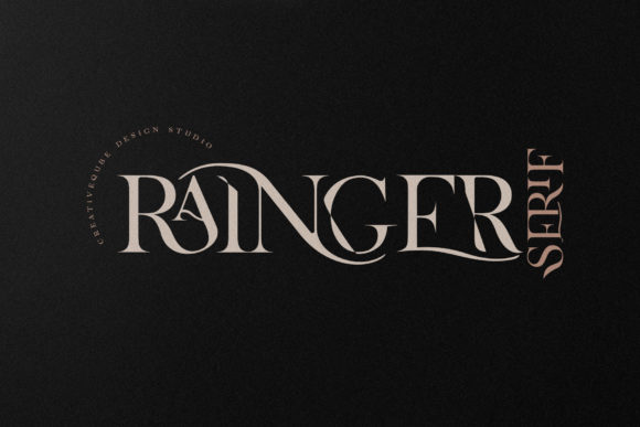 Rainger: A Bold Serif for Digital Campaigns