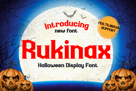 Rukinax: A Serif Font for Elegant Design