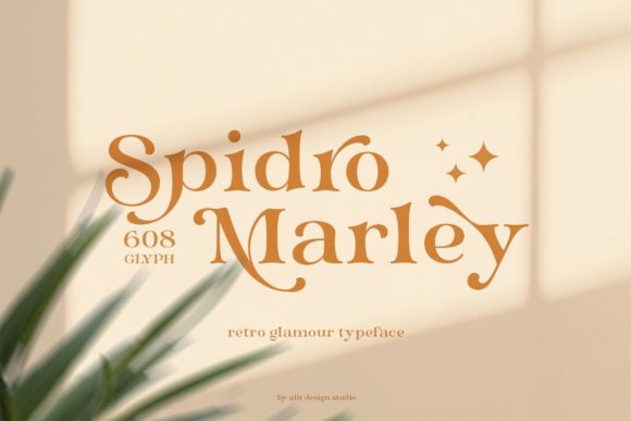 Spidro Marley: A Glamorous Serif Font