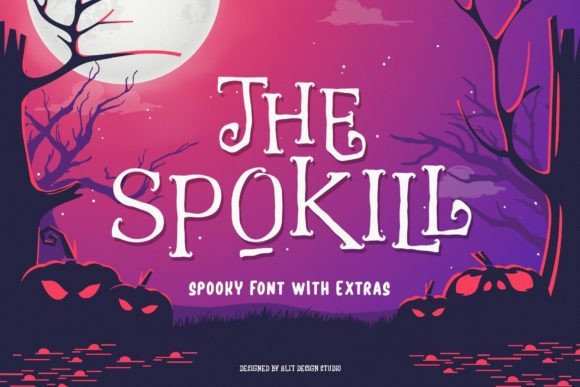 The Spokill: A Halloween Typeface for Editorial Design