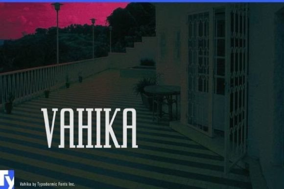 Vahika: A Bold Typeface for Creative Projects